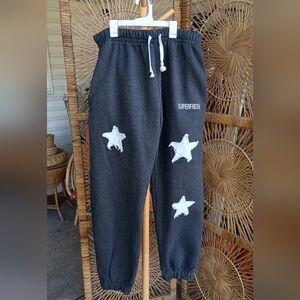 Superfresh Mens Gray Star Joggers_2XL